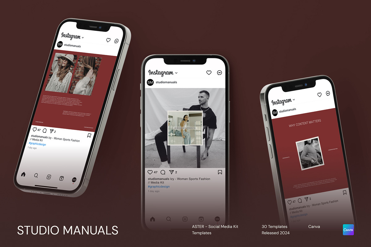 ASTER – Social Media Kit, a Social Media Template by Studio Manuals (Photo 5 of 8)