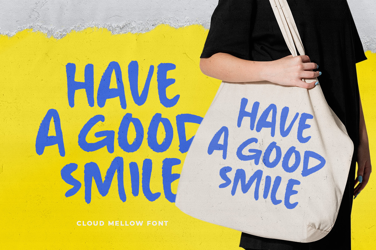 Cloud Mellow - Brush Handwritten, a Handwritten Font by Letterhend Studio (Photo 5 of 9)