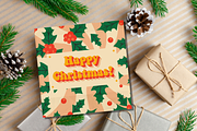 Retro Christmas Greeting Cards, a Decorative Illustration by Art's and patterns (Thumbnail 3 of 19)