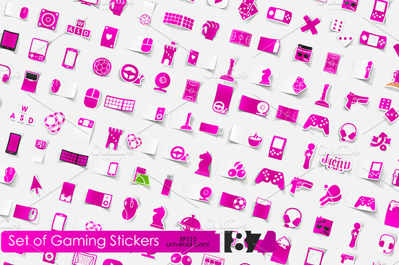 187 Game Stickers