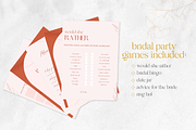 Boho Bridal Shower Invite and Games, a Stationery Template by Matisse Studio (Thumbnail 4 of 6)