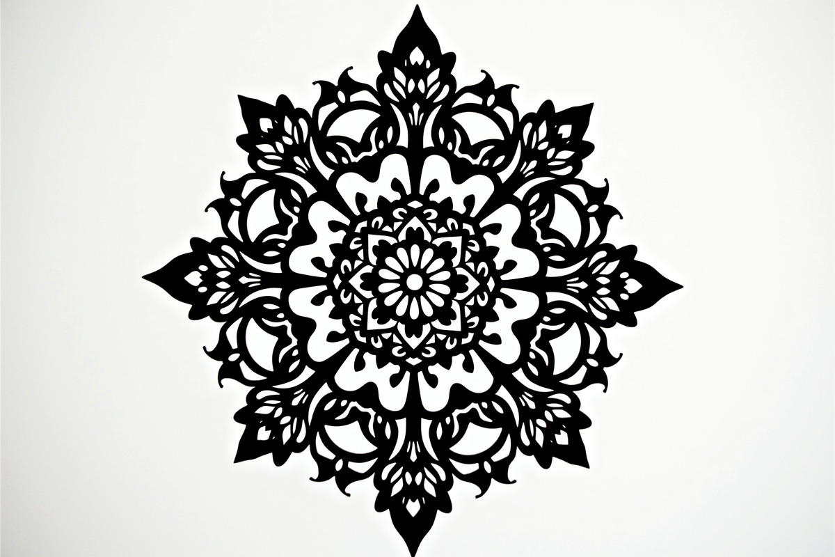 Ornamental Floral Laser Cut Lotus, an Object 3D Model by Designs_River (Photo 4 of 7)