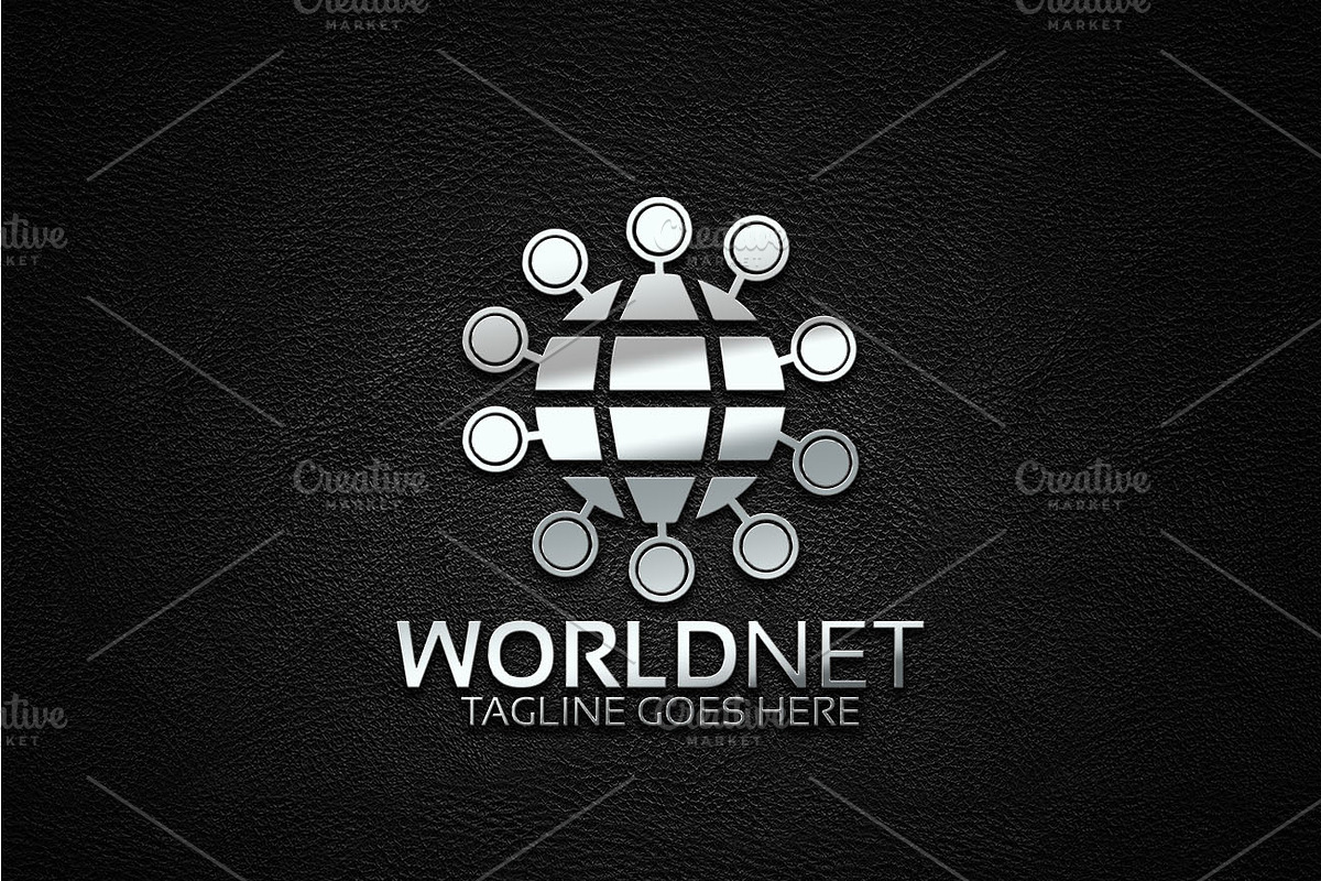 Worldnet Logo, a Branding & Logo Template by Josuf Media