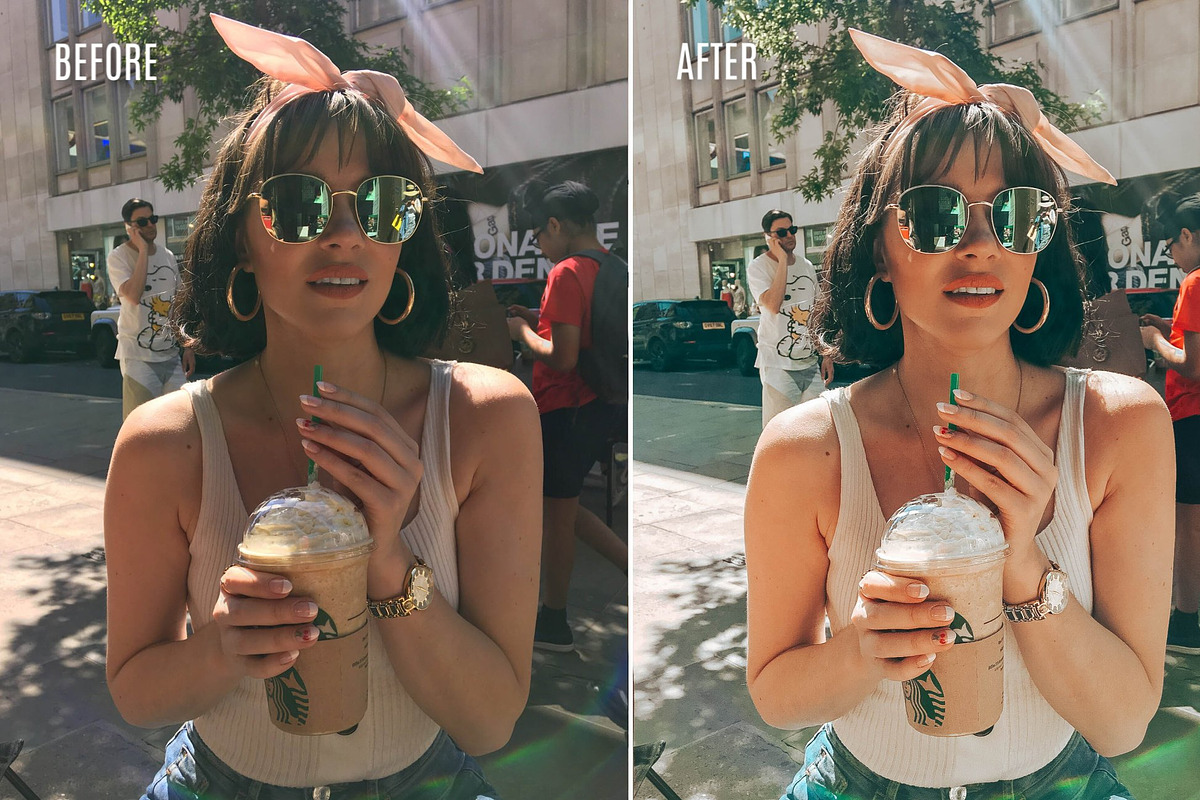 Mobile Lightroom Presets COLOR POP preview 8