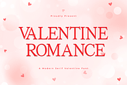 Valentine Romance - Serif Valentine, a Serif Font by overlaytemplates (Thumbnail 1 of 5)