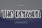 THE REBORN, a Sans Serif Font by FreshTypeINK (Thumbnail 1 of 6)