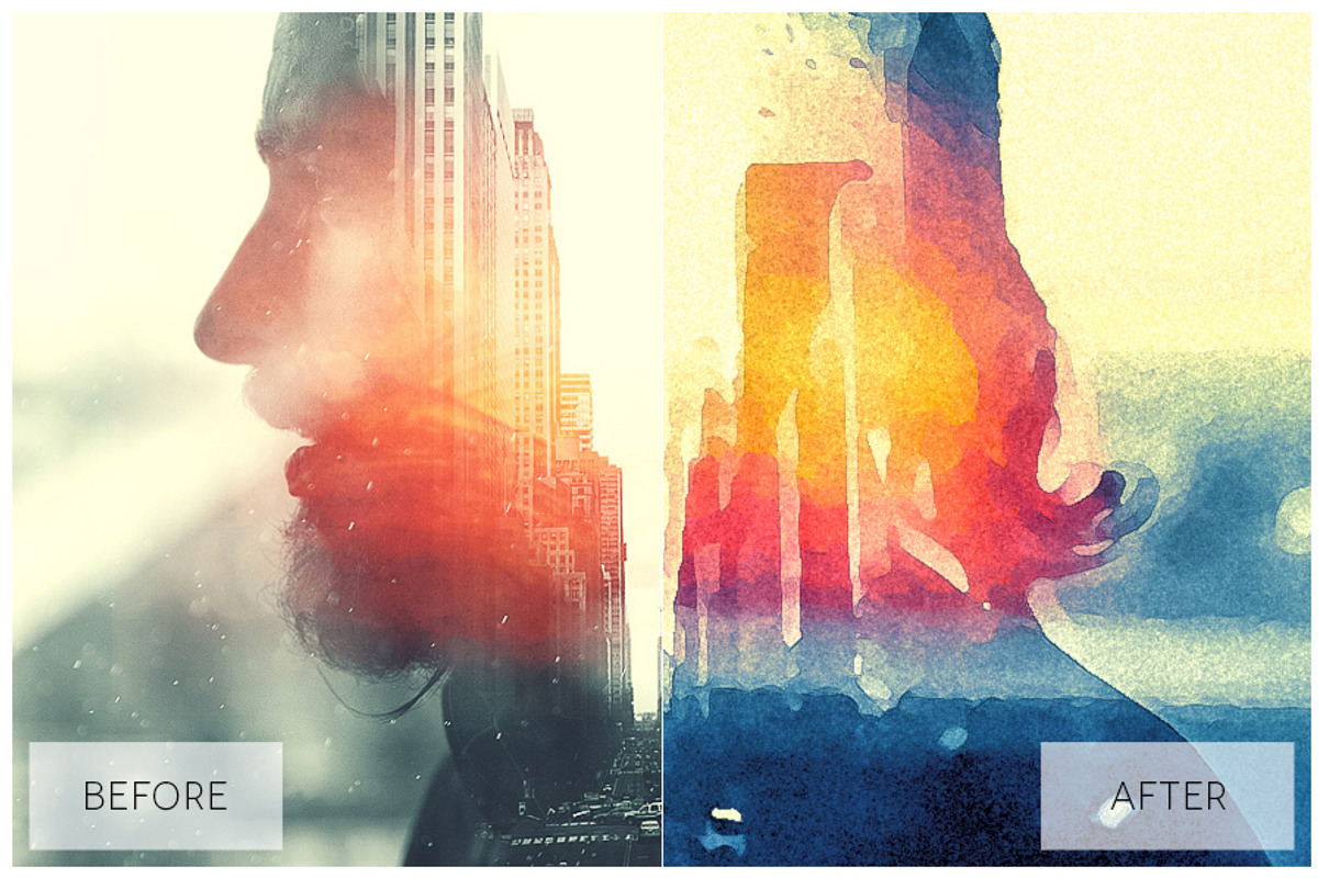 Lovely Watercolor Effect Actions PS, an Action Add-On by ShutterPro (Photo 60 of 71)