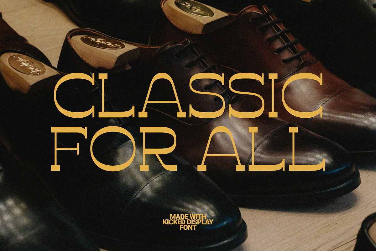 Kicked Display, a Slab Serif Font by Prioritype Co (Photo 8 of 10)