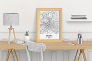 Germany City Street Maps - Print Art, an Illustration by AdrianDragne (Thumbnail 6 of 10)