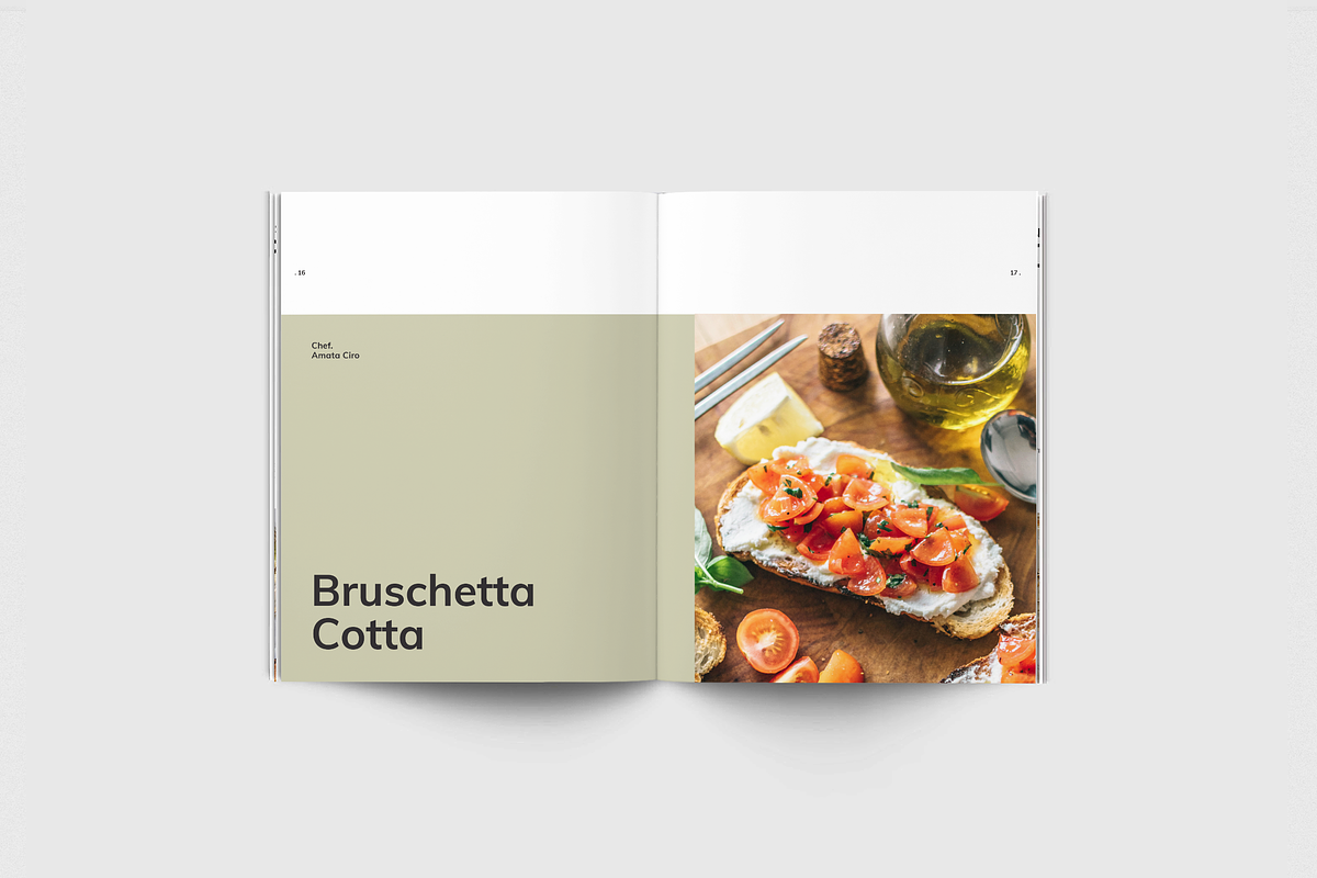 Recipe Book, a Brochure Template by silukEight (Photo 8 of 13)
