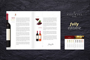 Fine Wine Vol. 1 Brochure, a Brochure Template by easytemplates.store (Thumbnail 2 of 5)