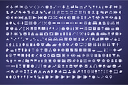 Dinghy CPC - Solid Icon Font, a Symbol Font by Christopher P. Cacho (Thumbnail 3 of 4)