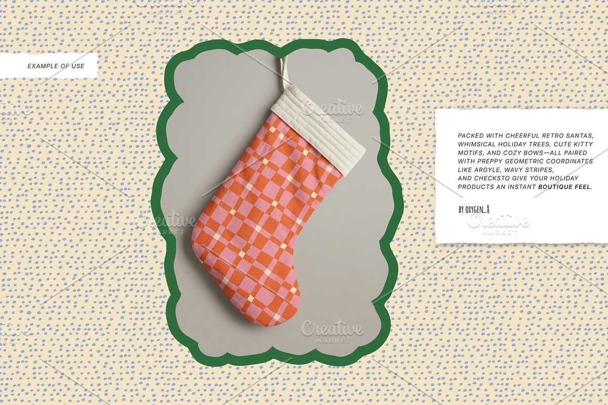 Wonderful Time. Seamless Patterns, a Pattern Graphic by oxygen_8 (Photo 4 of 9)