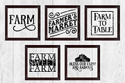 Farm SVG Bundle Cricut Silhouette, an Illustration by SavanasDesign (Thumbnail 2 of 10)
