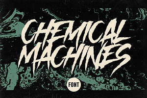Chemical Machines - Horror Font