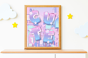 Starlight Y2K Display Font + Bonus, a Sans Serif Font by Babymimiart (Thumbnail 6 of 19)