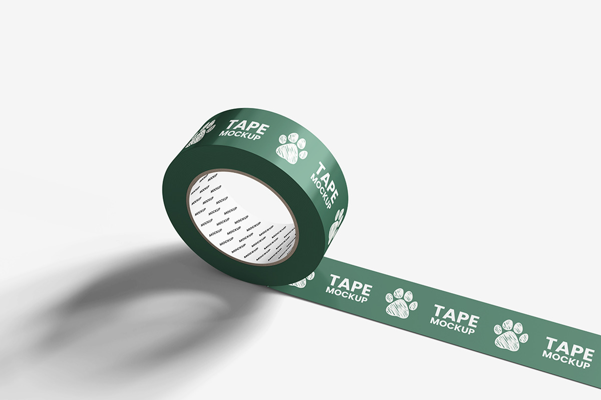 Tape Mockup, a Product Mockup by MrLetters (Photo 4 of 5)