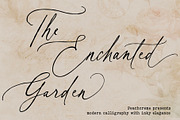 The Enchanted Garden // Calligraphy, a Handwritten Font by PeachCreme (Thumbnail 13 of 13)