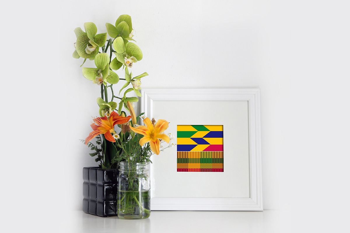 Square (White) Frame Mockup, a Print Template by ByGiftyJane (Photo 4 of 4)