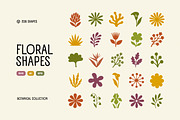 Flora Elements: 208 Botanical Shapes, an Object Graphic by pixelbuddha.net (Thumbnail 1 of 7)