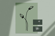 Hand drawn doodle wildflowers, a Decorative Illustration by Graphic Soul (Thumbnail 2 of 5)