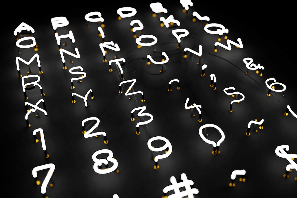 Neon Typography, an Object 3D Model by Studio Ochi (Photo 3 of 8)