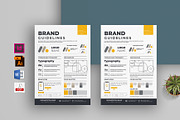 Brand Guidelines Template, a Flyer Template by obayes (Thumbnail 1 of 3)