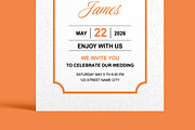 Invitation Card Template Layout, an Invitation Template by MightyDesign (Thumbnail 5 of 8)