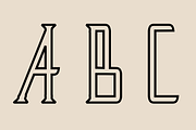 Lanetta Typeface, a Serif Font by Rachel McBride Creative (Thumbnail 6 of 8)