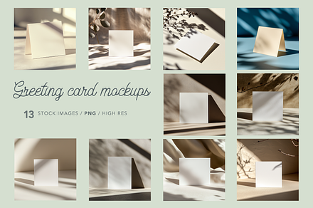 Greeting Card Mockups, an Arts & Entertainment Photo by picturesquestories