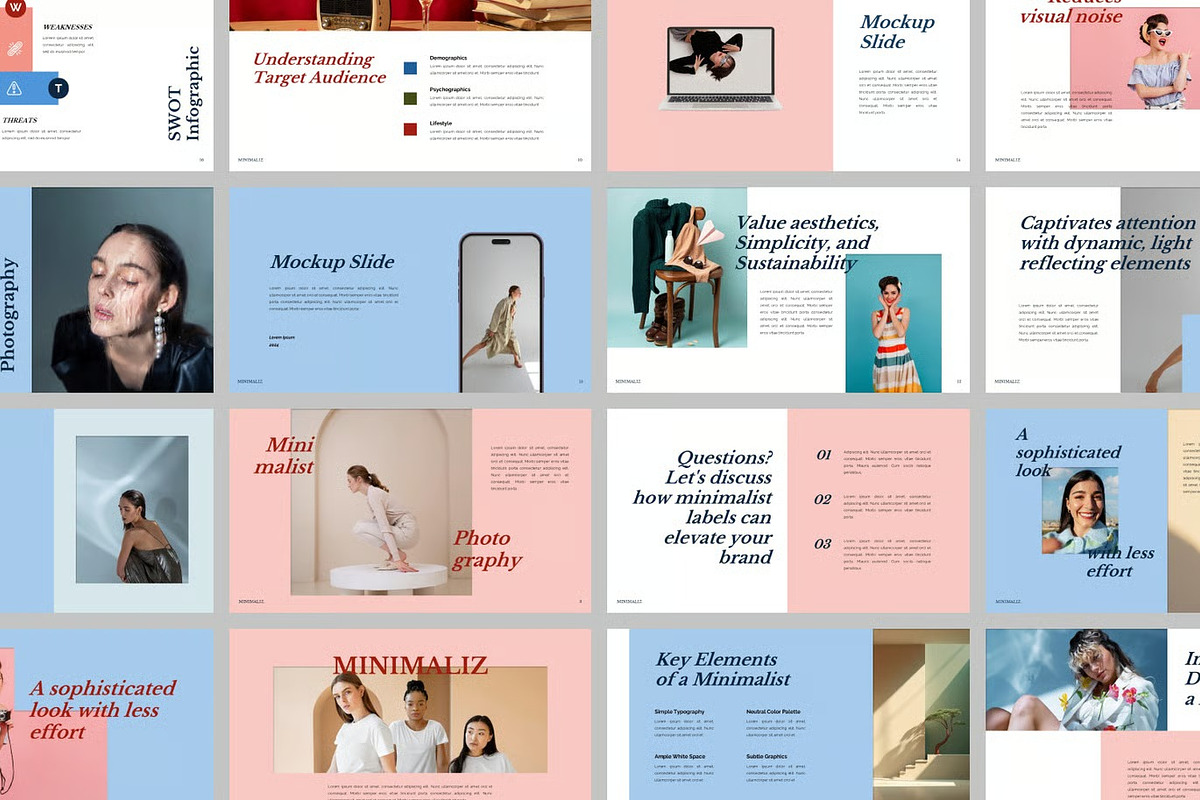 Clean Minimalist Deck Powerpoint, a Presentation Template by Fit-tee (Photo 2 of 2)