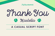 Mastella - Casual Script Font, a Script Font by Tiptop Graphic (Thumbnail 10 of 10)