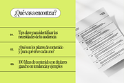 Ebook - 100 Ideas de contenido, a Social Media Template by Mila Estudio (Thumbnail 2 of 4)