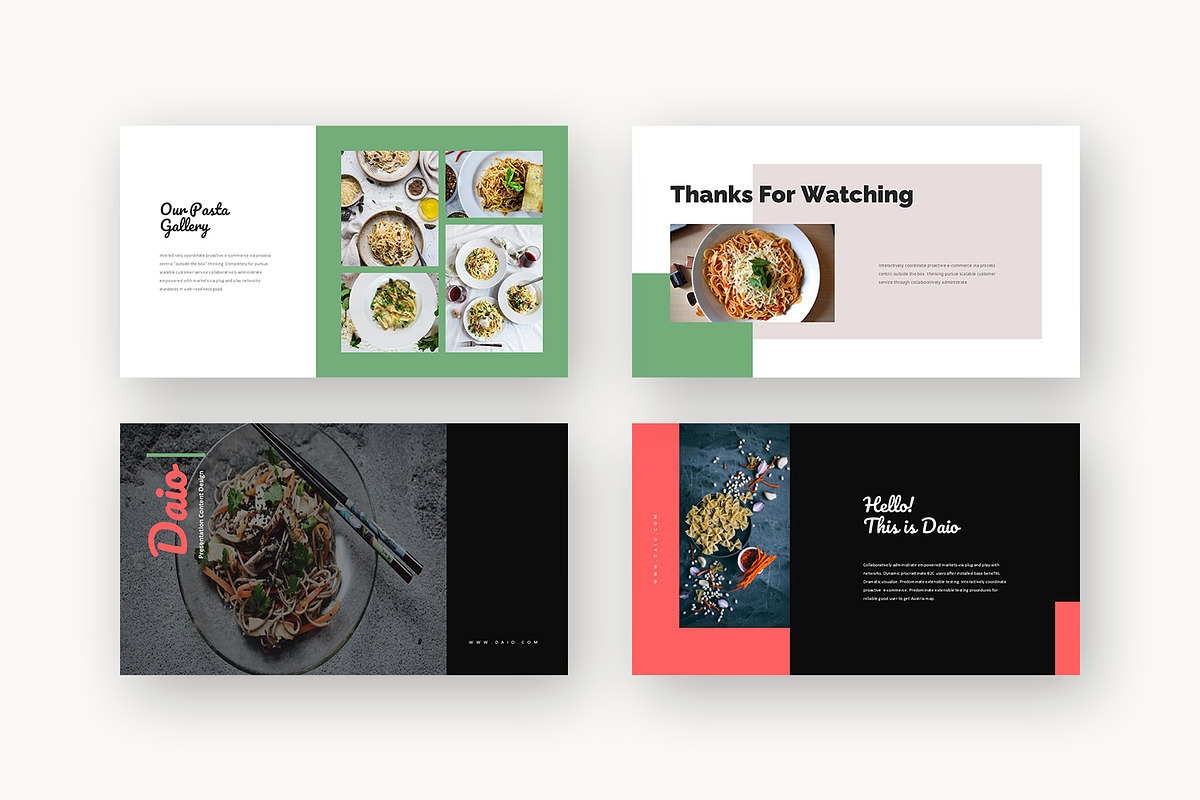 Daio : Food Business Google Slides, a Presentation Template by Punkl Camp (Photo 9 of 16)
