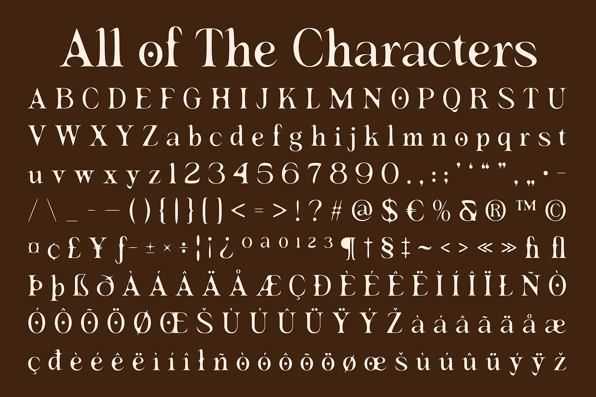 CS Romina Drawn, a Serif Font by Craft Supply Co. (Photo 8 of 8)