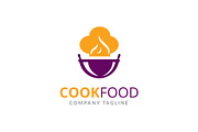 Cook Food Logo, a Branding & Logo Template by Maraz Logo (Thumbnail 1 of 2)