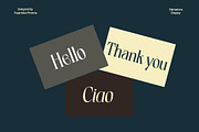 Elphadora Display Family, a Serif Font by Skypia (Thumbnail 15 of 15)