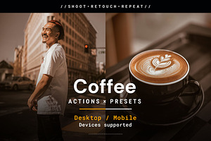 Coffee - Actions and Presets, an Action Add-On by Hydrozi Presets