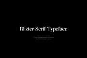 Blizter – Elegant & Stylish Serif, a Serif Font by Dikas Studio (Thumbnail 2 of 12)