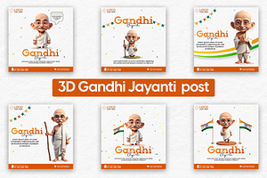 Gandhi Jayanti Post 3d