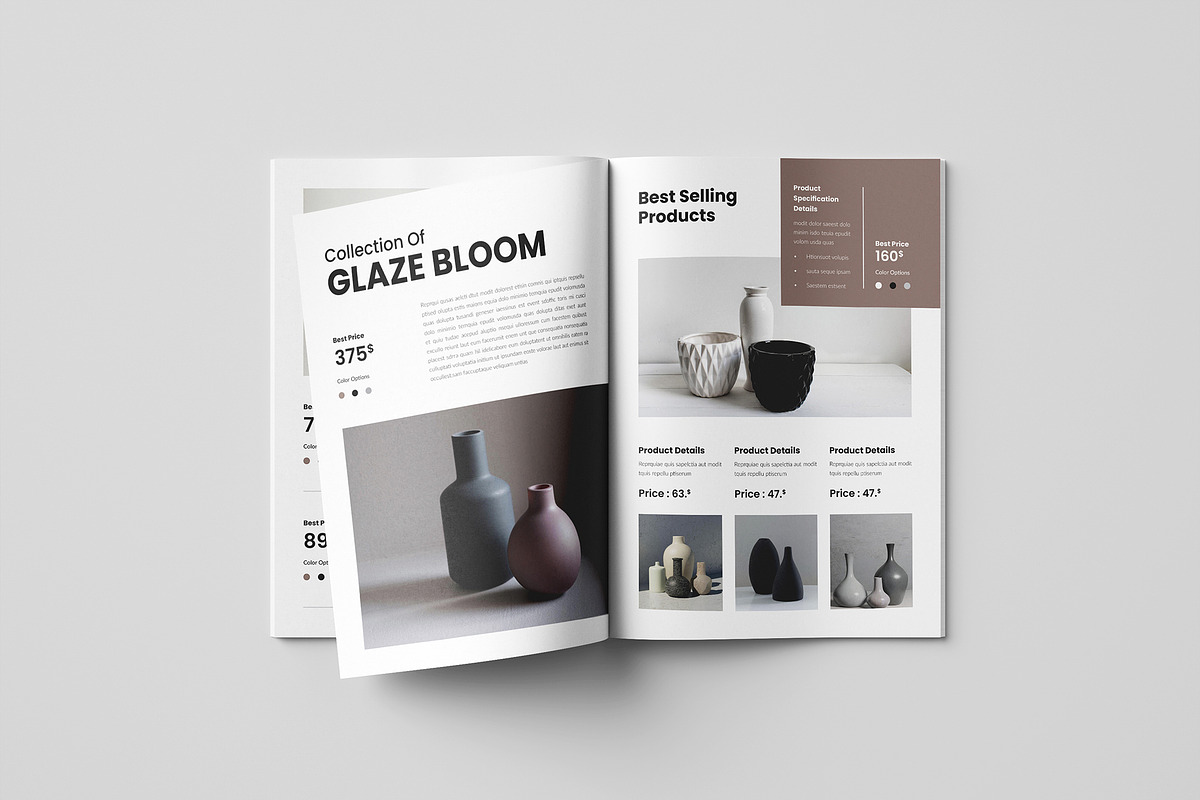 Catalog Brochure Template, a Brochure Template by Spark_Creative (Photo 6 of 12)