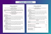 ATS Resume Template in editable word, a Resume Template by Design_Xlab (Thumbnail 2 of 10)
