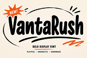 VantaRush – Bold & Playful Font, a Script Font by Wow Magic (Thumbnail 1 of 5)
