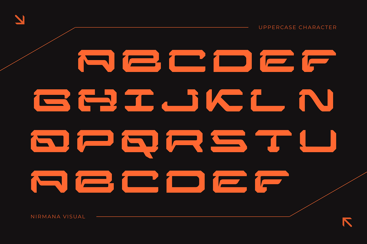 Zirox Cyberpunk - Branding Logo Font, a Sans Serif Font by Nirmana Visual (Photo 3 of 11)