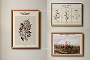 Vintage Floral Oil Painting Poster, a Background Graphic by RevintageStudio (Thumbnail 10 of 17)