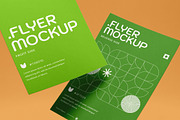 Floating Flyer Mockup Set, an Advertising Mockup by smishura (Thumbnail 3 of 5)