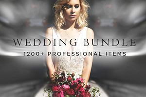1200+ Wedding Bundle PS | LR items