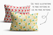 Pears and apples illustrations, a Decorative Illustration by Wander Designs (Thumbnail 3 of 7)