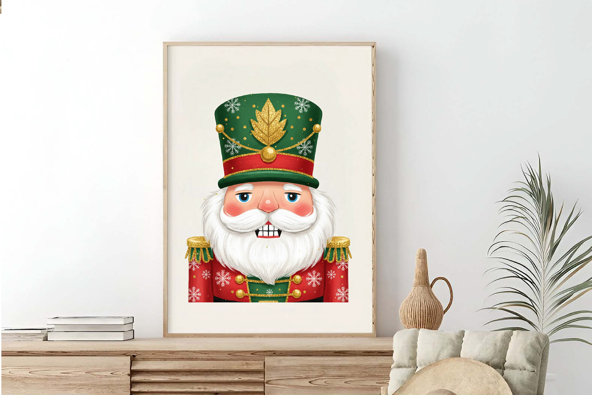 Glitter Nutcracker Christmas Png, an Illustration by SinaCreation (Photo 5 of 7)