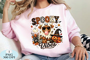 Spooky Vibes Highland Cow PNG, a Seasonal Illustration by Daily.Designs (Thumbnail 3 of 5)